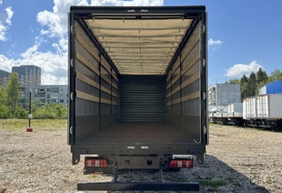 JAC N200 (20т) БОРТ-ТЕНТ СДВИЖНЫЙ ШТОРЫ И КРЫША 9,2м